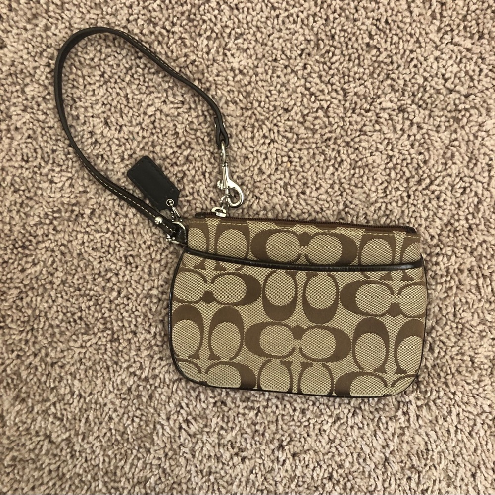 Coach wristlet